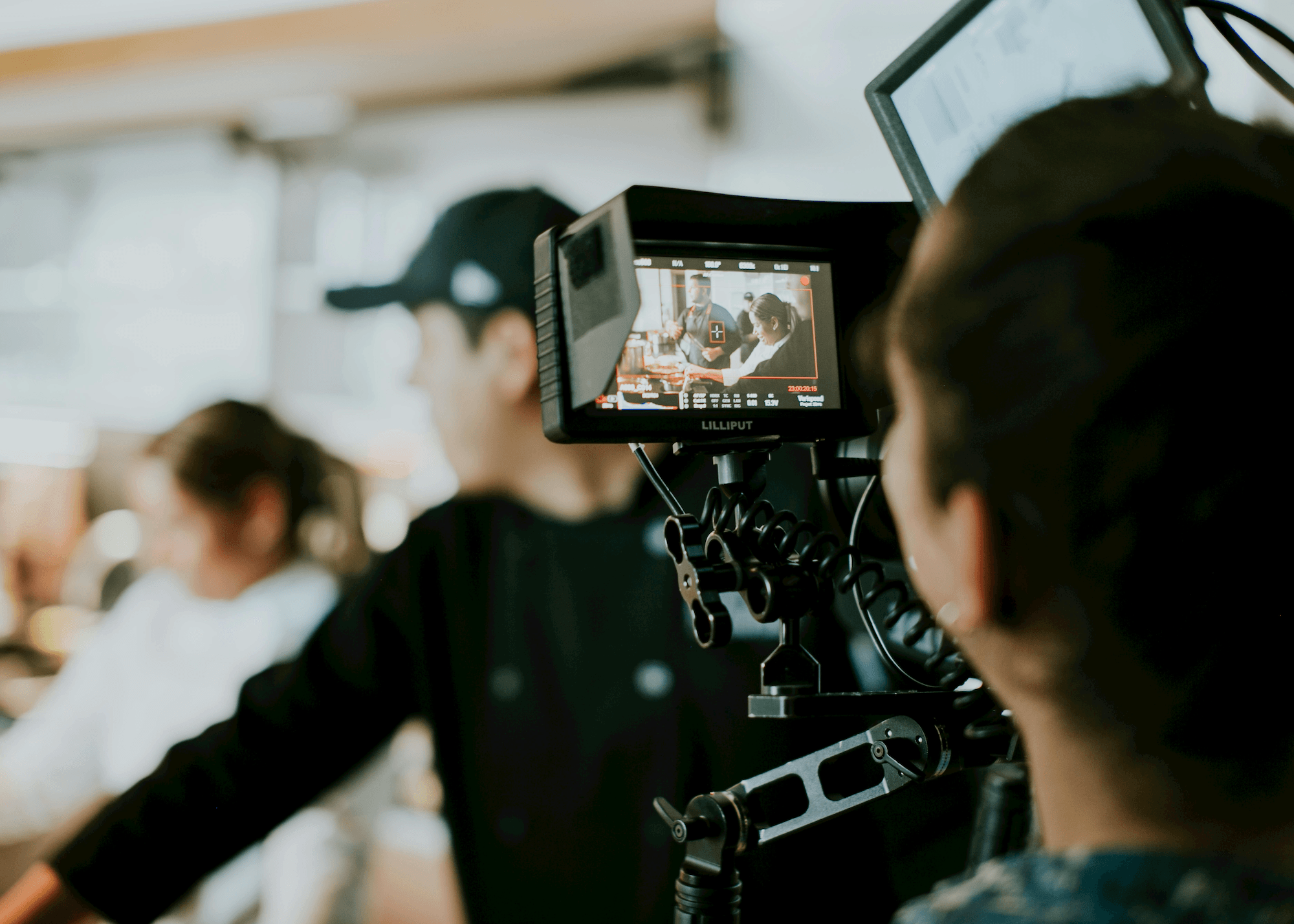 Videodreh zu "Stand firm" background